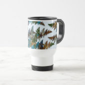 Arktische Camouflage Reisebecher (VorderseiteRechts)