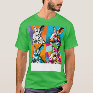 Arktische Cool Art Arktischer Hase 1 T-Shirt