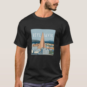 Arktische Coole Reisegestaltung T-Shirt
