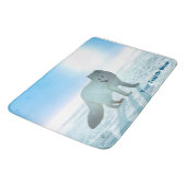 Arktische Fox Badematte (Schrägansicht)