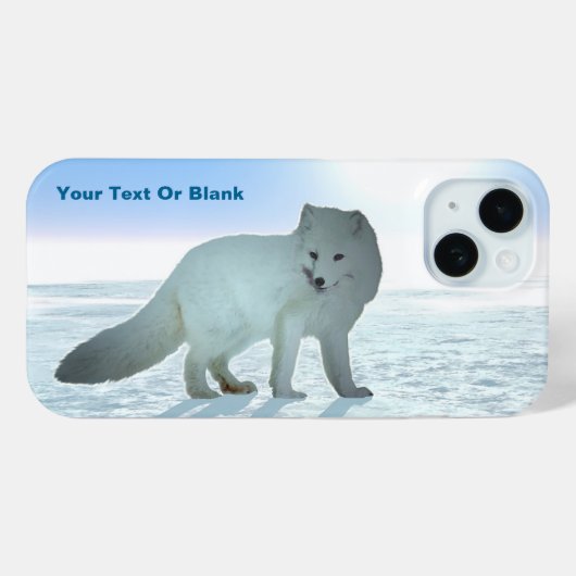 Arktische Fox Case-Mate iPhone Hülle (Rückseite (Horizontal))