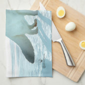 Arktische Fox Handtuch (Viertel Falte)