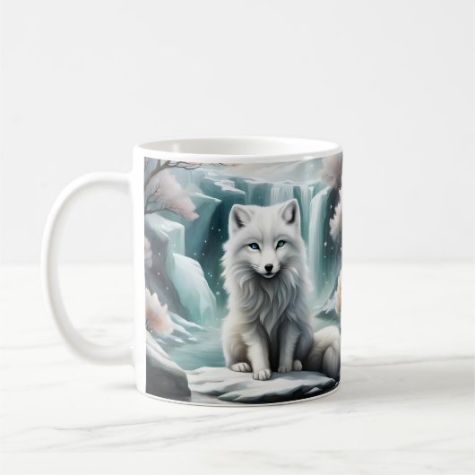 Arktische Fox Kaffeetasse (Links)