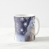 Arktische Fox Kaffeetasse (VorderseiteRechts)