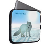 Arktische Fox Laptopschutzhülle (Vorne Rechts)