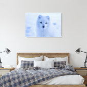Arktische Fox Leinwanddruck (Insitu (Schlafzimmer))