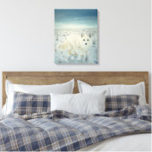 Arktische Fox Leinwanddruck (Insitu (Schlafzimmer))