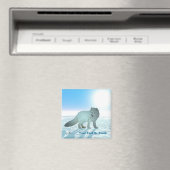 Arktische Fox Magnet (In Situ (Geschirrspüler))