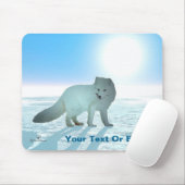 Arktische Fox Mousepad (Mit Mouse)