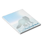 Arktische Fox Notizblock (angewinkelt)