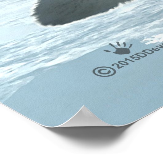 Arktische Fox Poster (Ecke)