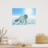 Arktische Fox Poster (Küche)
