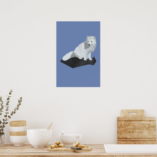 Arktische Fox Poster (Küche)