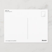 Arktische Fox Postkarte (Rückseite)