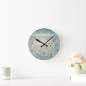 Arktische Fox Runde Wanduhr (Zuhause)