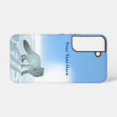 Arktische Fox Samsung Galaxy Hülle (Rückseite (Horizontal))