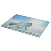 Arktische Fox Schneidebrett (Ecke)