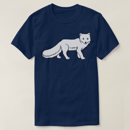 Arktische Fox T-Shirt (Design vorne)