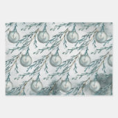 Arktische Fox Winterland Geschenkpapier Set (Vorderseite 3)