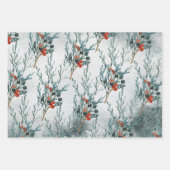 Arktische Fox Winterland Geschenkpapier Set (Vorderseite 2)