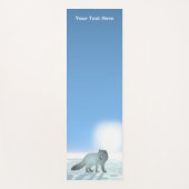 Arktische Fox Yogamatte (Vorderseite)