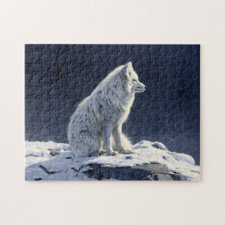 Arktische Foxenmalerei Puzzle