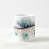 Arktische Grayling Kunst für Fischer und Angler Kaffeetasse (Mittel)