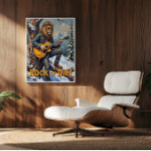 Arktische Hymne: Löwenkalter Groove Poster