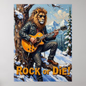 Arktische Hymne: Löwenkalter Groove Poster (Vorne)