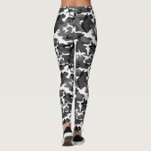 Arktische Ice-Camouflage Leggings (Rückseite)