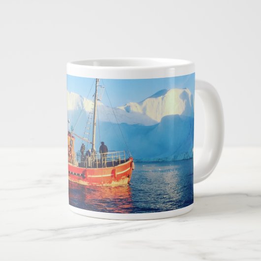 Arktische Jumbo-Tasse (Vorderseite Rechts)