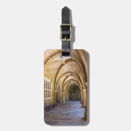 Arktische Kathedrale Kloster Gepäckanhänger (Vorderseite vertikal)