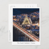 Arktische Kathedrale Postkarte (Vorne/Hinten)