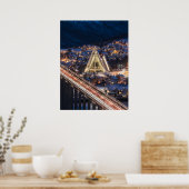 Arktische Kathedrale Tromso Poster (Küche)