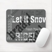 Arktische Katzen-Mausunterlage Mousepad (Mit Mouse)