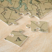 Arktische Kreiskarte Puzzle (Seite)