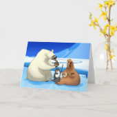 Arktische Krug-Band-Karte Karte (Gelbe Blume)