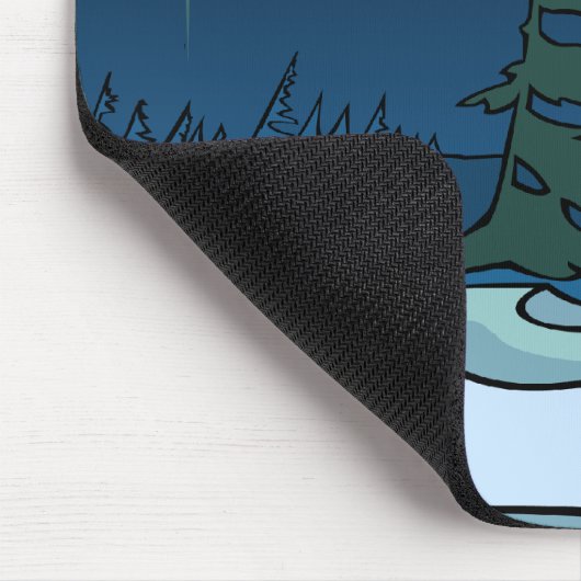 Arktische Kunst Mousepad Stilvolle Wildlife Mousep (Ecke)