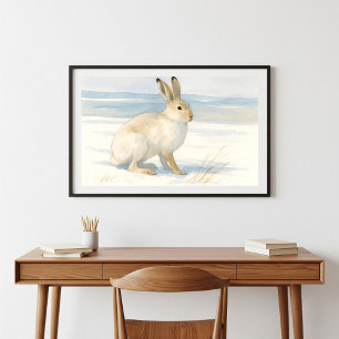 Arktische Landkunst Poster