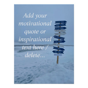 Arktische Landschaft, Nordpol 90°Breite, kundenspe Poster