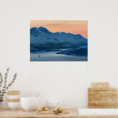 Arktische Landschaft Poster (Küche)