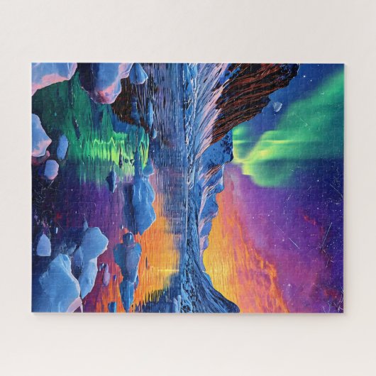 Arktische Landschaft Puzzle (Horizontal)