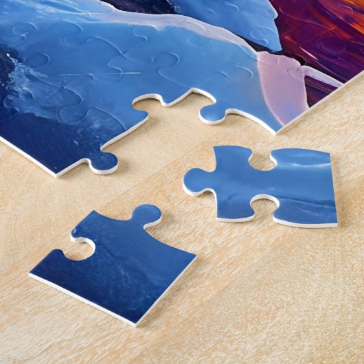 Arktische Landschaft Puzzle (Seite)