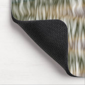 Arktische Leopard-Camouflage Mousepad (Ecke)