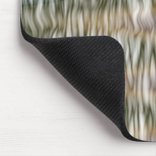 Arktische Leopard-Camouflage Mousepad (Ecke)