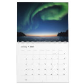 Arktische Lichter 2026 Kalender (Jan 2027)