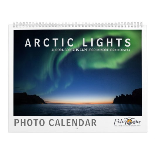 Arktische Lichter 2026 Kalender (Titelbild)