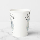 Arktische niedliche Penguin - Baby draußen kalt Pappbecher (Rechts)