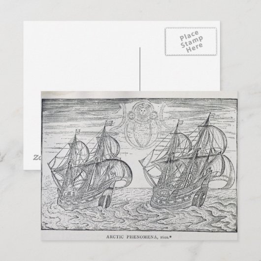 Arktische Phänomene Postkarte (Vorne/Hinten)