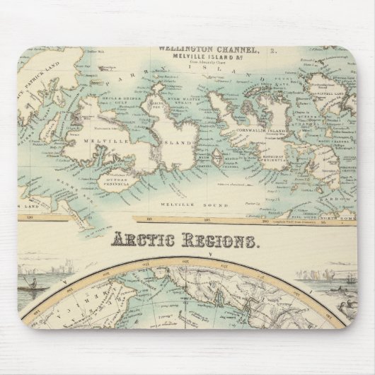Arktische Regionen 2 Mousepad (Vorne)